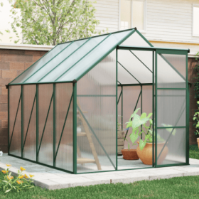 Green-6 X 8 FT Outdoor Patio Greenhouse (Color: Green)